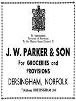 Advert - Parker 1958
